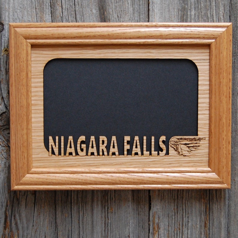 Niagara Falls Picture Frame Holds 4x6 Photo Niagara Falls Etsy