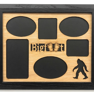 11x14 Bigfoot Picture Frame - Bigfoot Decor, Bigfoot Convention, Bigfoot Gift, Gift for Bigfoot Fanatic, Bigfoot Memorabilia, Bigfoot Photo