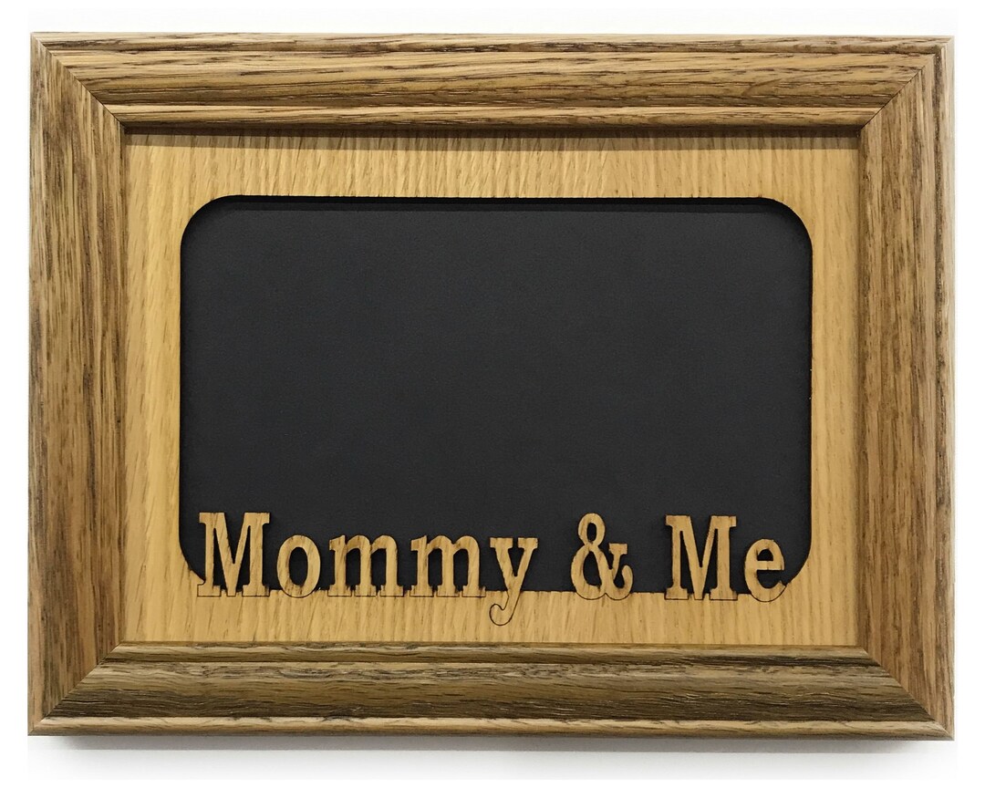 Mommy & Me Picture Frame - 5x7 Frame Holds 4x6 Photo - Mother's Day ...