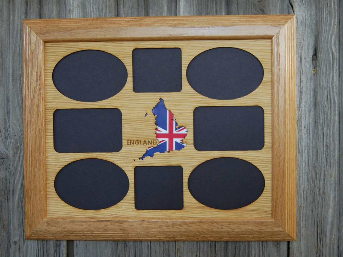 11x14 England Picture Frame Holds 8 Photos England Frame Etsy