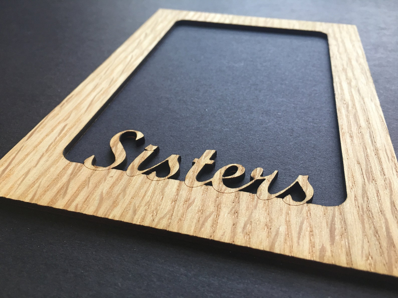 Sisters Picture Frame Holds 4x6 Photo Etsy
