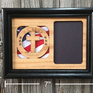 US Army Picture Frame - 5x7 Frame Holds 3x4 photo