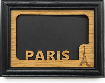 Paris Picture Frame - 5x7 Frame Holds 4x6 Photo