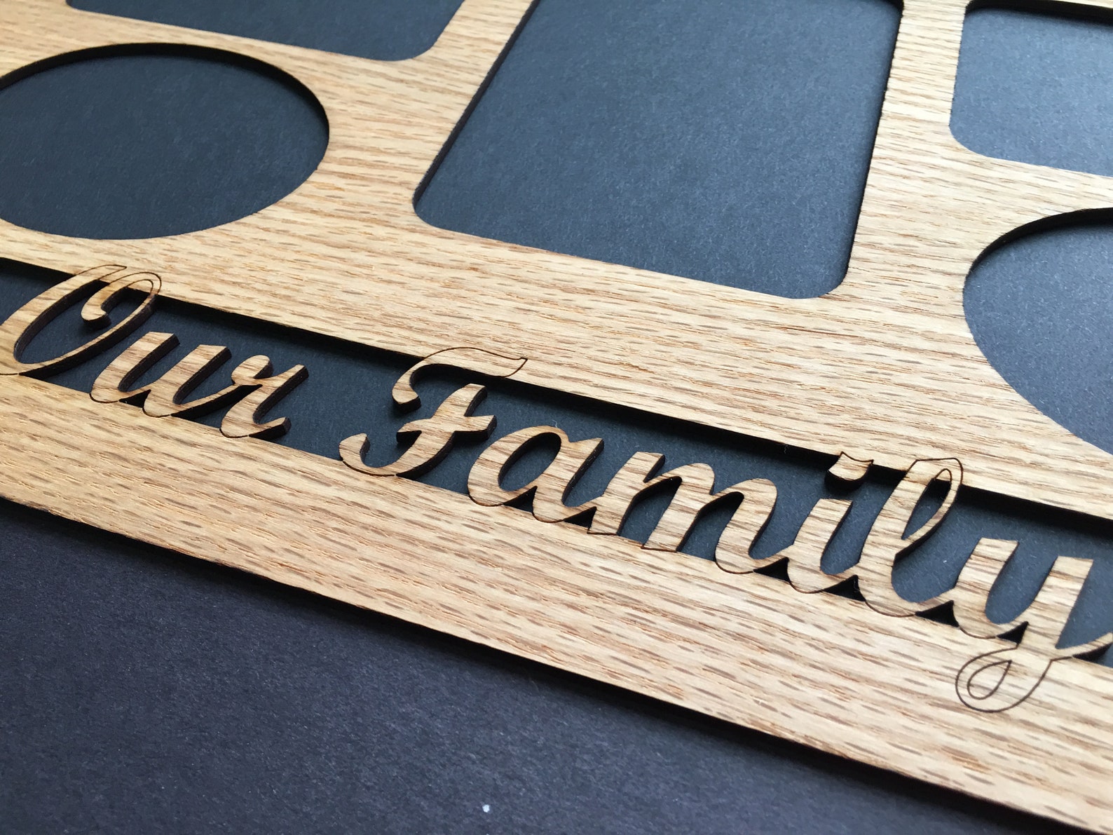 11x14 Our Family Picture Frame Holds 8 Photos Wedding Gift Etsy Israel