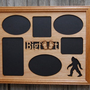 Bigfoot Photo Frame - 11x14 Decor for Enthusiasts, Convention Goers & Fans, Unique Bigfoot Memorabilia and Gift