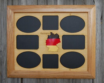 11x14 Germany Picture Frame, German Wall Decor, Germany Gift, Germany  Vacation, Traveler Gift, Collage Picture Frame