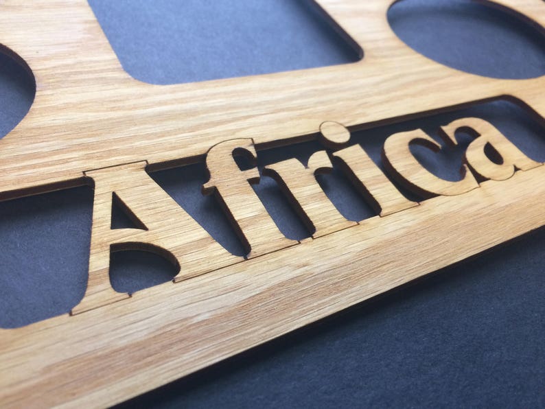 11x14 Africa Picture Frame Holds 8 Photos Africa Wall Etsy