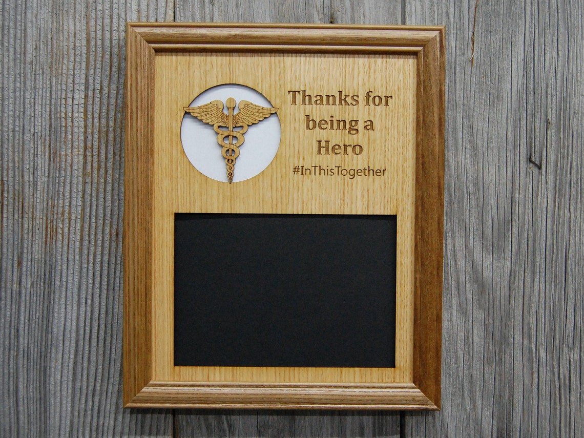 Nurse Picture Frame Holds 5x7 and 3x4 Photos Etsy