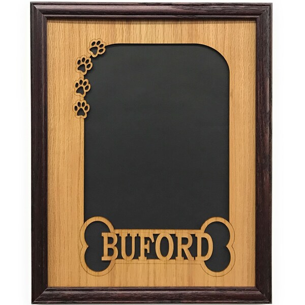 Paw Print Photo Frame 8x10 Etsy