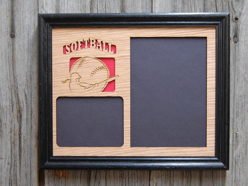 Baseball Picture Frame 8x10 Frame Holds 5x7 and 3x4 Photos Etsy