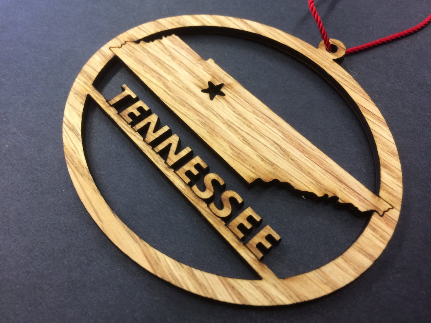 Tennessee Ornament Tennessee State Ornament Tennessee Gift Etsy