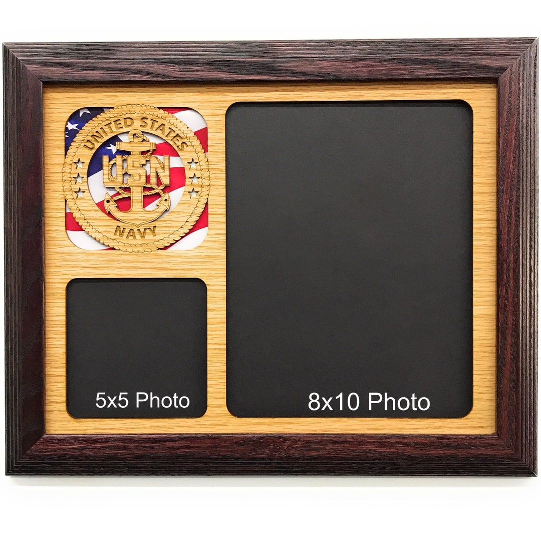 US Navy Picture Frame 11x14 Collage Frame Hold Multiple Photos Etsy