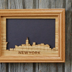 Aangepaste reisfotolijst - 5 x 7 lijst voor 4 x 6 foto - cadeau voor reiziger, bestemmingslijst, vakantielijst, reislijst