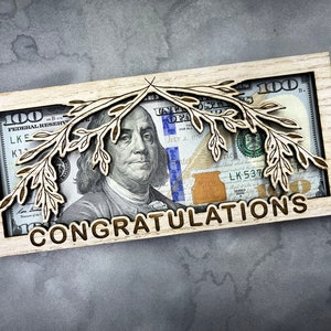 Congratulations Money Holder