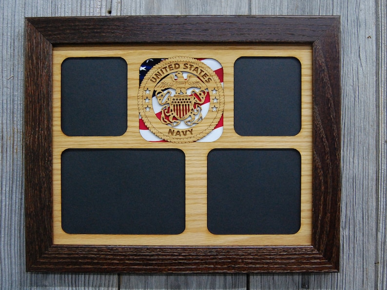 US Navy Picture Frame Collage Frame Hold Multiple Photos Etsy
