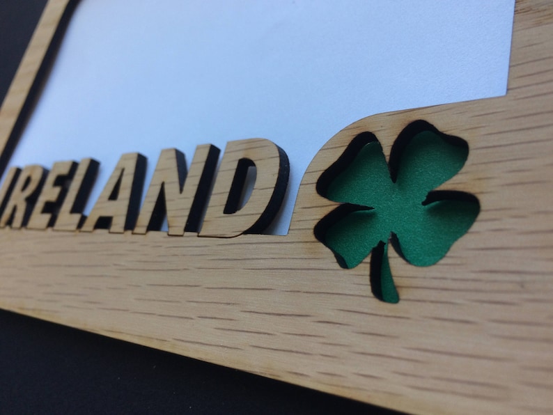 Ireland Picture Frame Holds 4x6 Photo Ireland Decor Etsy