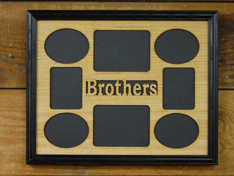 Brothers Picture Frame Holds 8x10 Photo Gift for Brother Etsy
