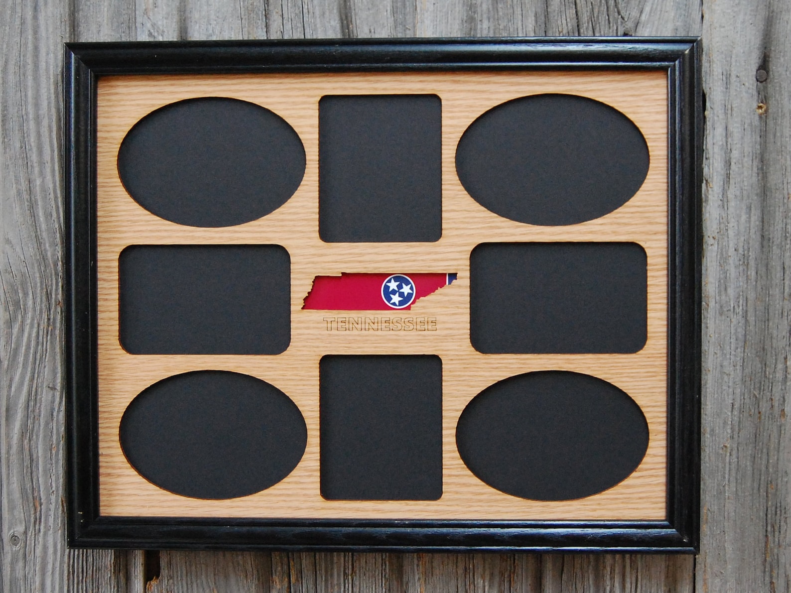 11x14 Tennessee State Picture Frame Holds 8 Photos Travel Etsy