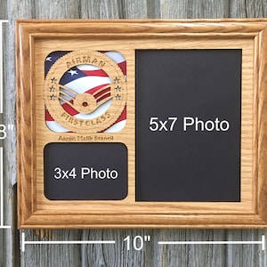 US Air Force Picture Frame - 8x10 Frame Holds 5x7 Photo