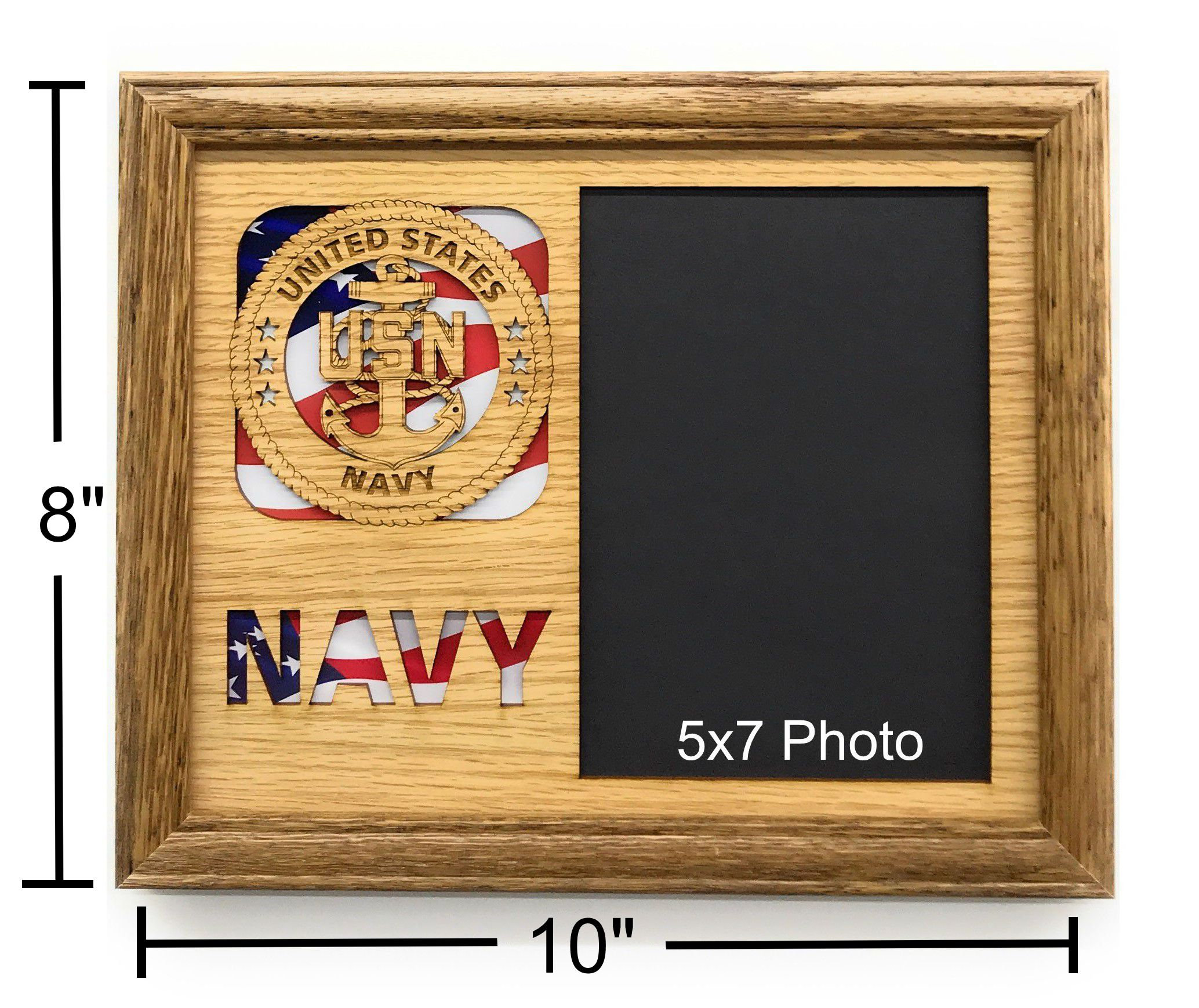 US Navy Picture Frame: 5x7 Photo, Retirement Gift - Etsy