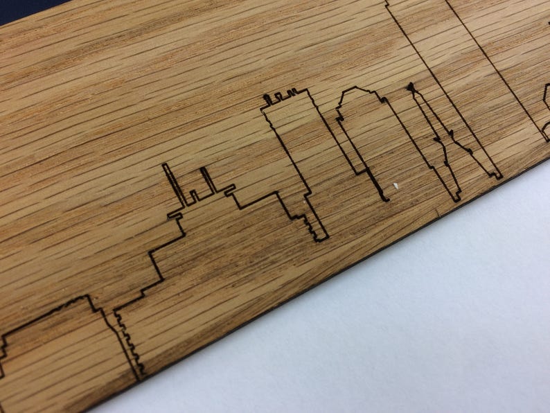 Indianapolis Skyline Picture Frame Holds 5x7 Photo Indiana Etsy