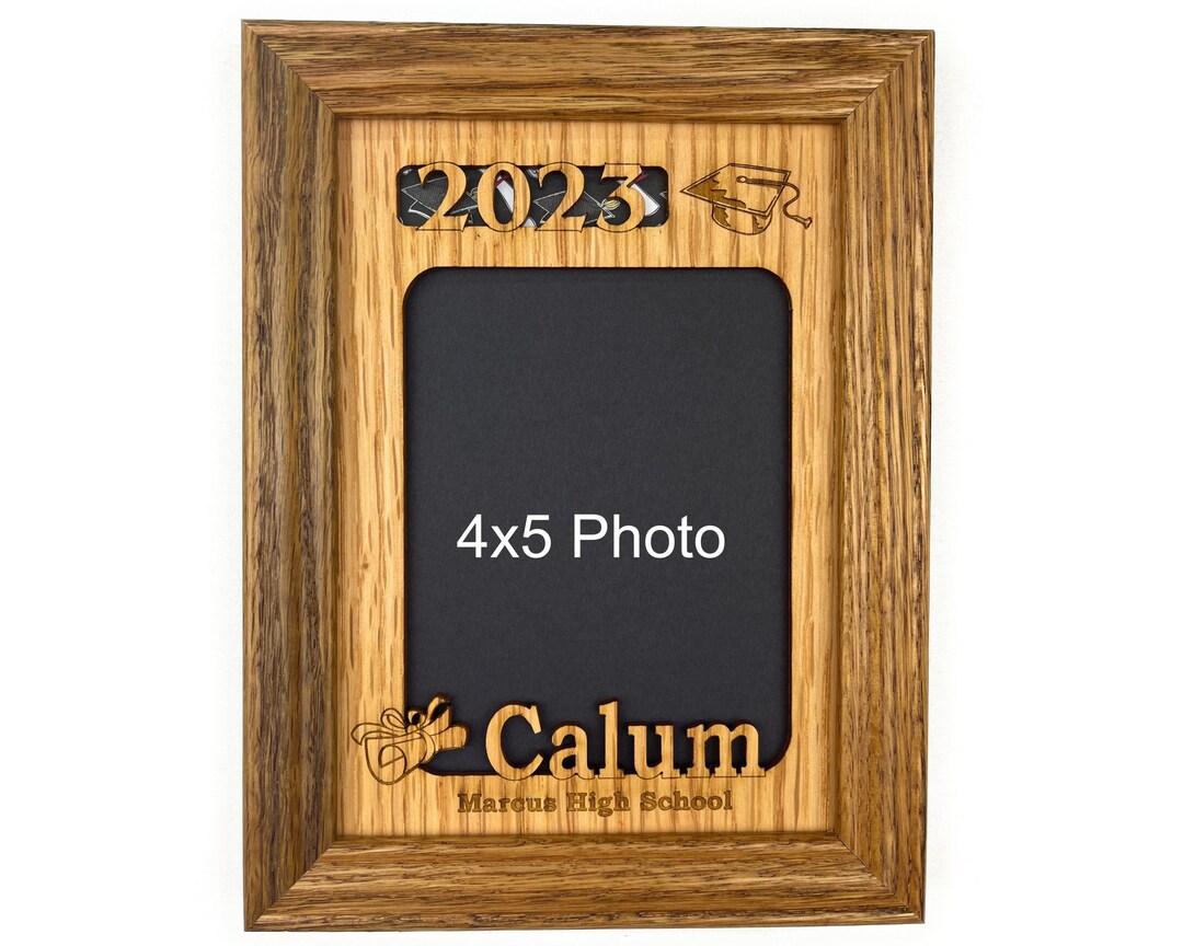 2024 Graduation Picture Frame 5x7 Frame Holds 4x6 Picture Etsy