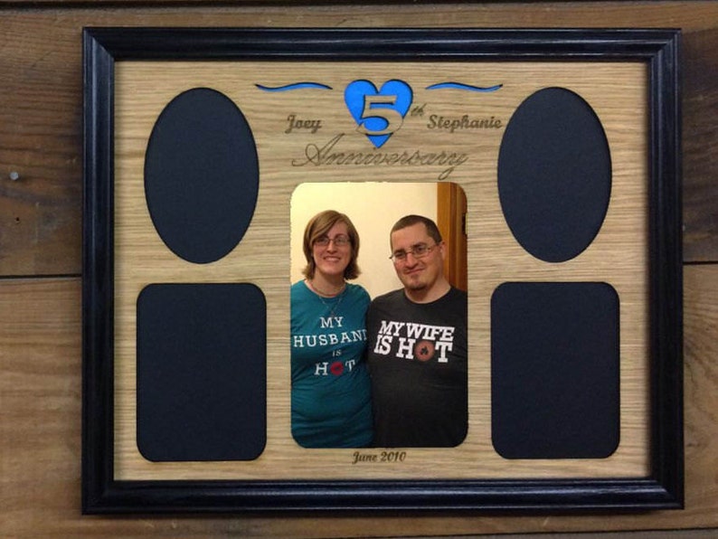 11x14 5th Anniversary Picture Frame Wedding Image 0