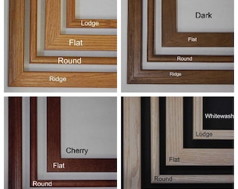 11x14 Holz Bilderrahmen, Eichen Bilderrahmen, Schwarzer Bilderrahmen, weißer Bilderrahmen, weißer Bilderrahmen, Wanddekoration