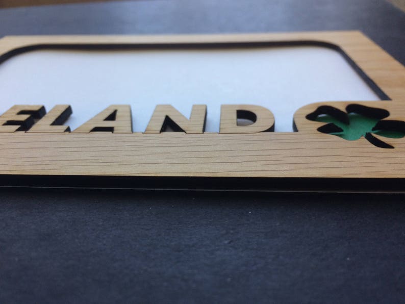 Ireland Picture Frame Holds 4x6 Photo Ireland Decor Etsy