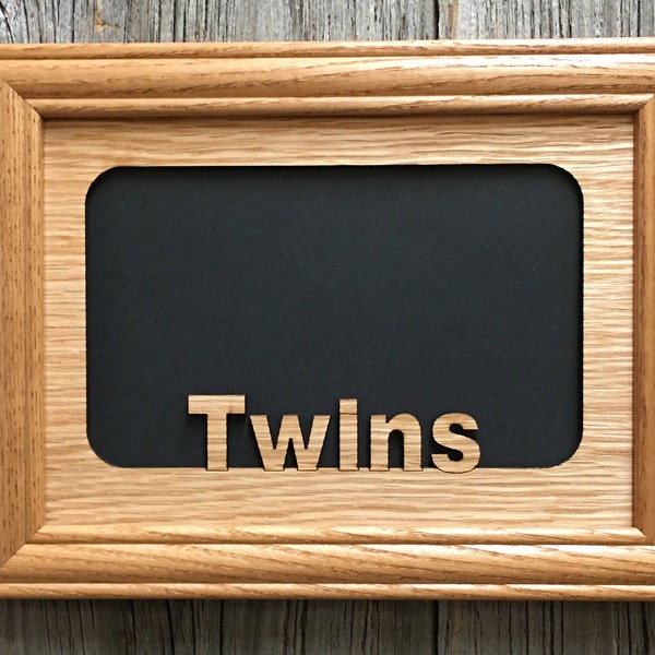 Twins Photo Frame Etsy