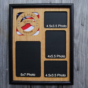 11x14 US Army Picture Frame Decor - United States Army Gifts, Army Memorabilia, Laser Engraved Picture Frame