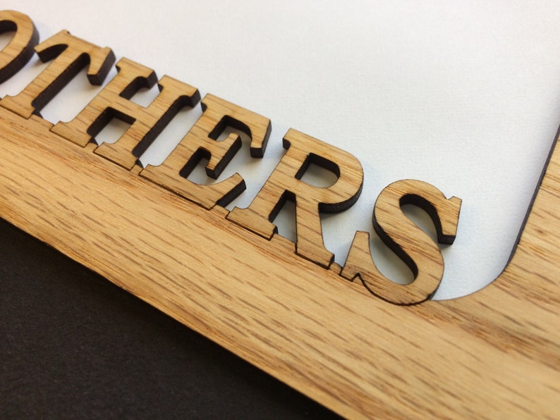 Brothers Picture Frame Holds 4x6 Photo Brother Gift Etsy