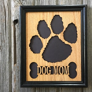Dog Mom Picture Frame - Hold Multiple Photos