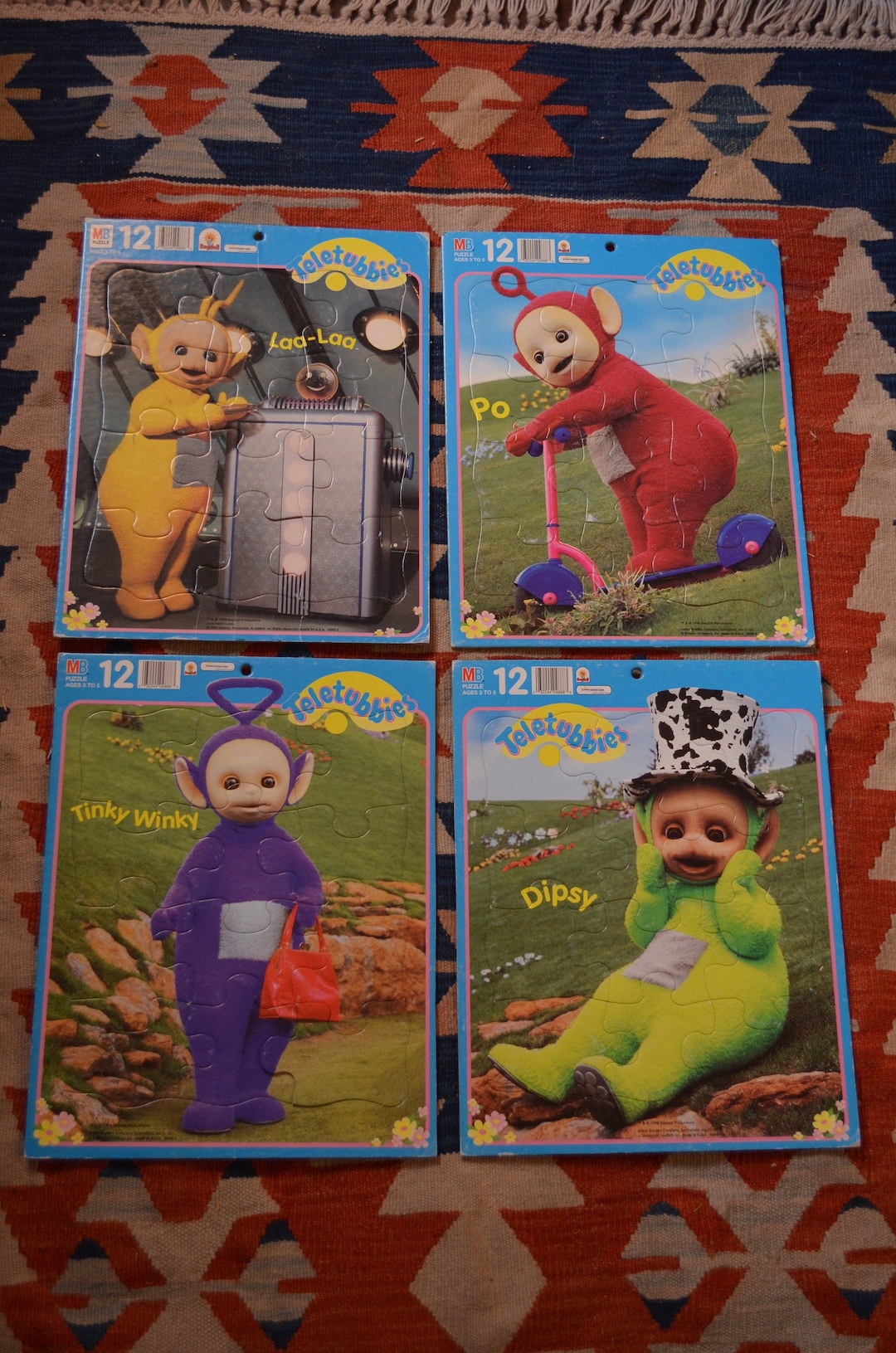 Vintage Teletubbies Large Frame-tray Puzzles, Complete Set of 4, Dipsy, Laa Laa, Po, and Tinky Winky Puzzles, 11 X 14 Inches, Teletubby Land - Etsy Vintage Teletubbies Large Frame-tray Puzzles, Complete Set of 4, Dipsy, Laa Laa, Po, and Tinky Winky Puzzles, 11 X 14 Inches, Teletubby Land - Etsy