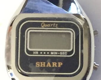 sharp digital watches