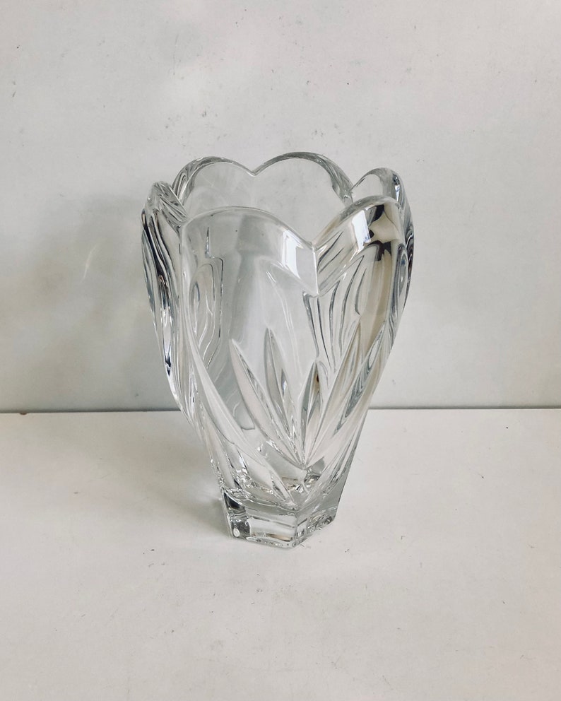 Vintage Waterford Crystal Vase Marquis Waterford Sweet Etsy