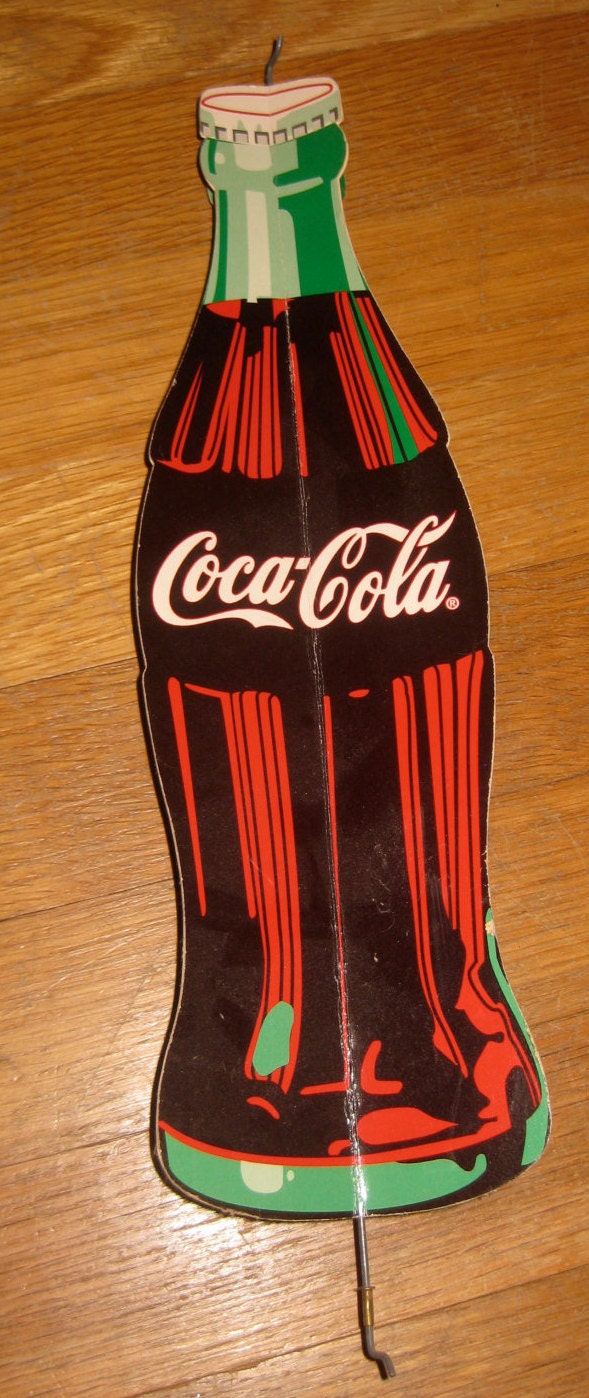 Cardboard Coke Bottle Rare Coke Collectible 1940s60s Vintage Etsy