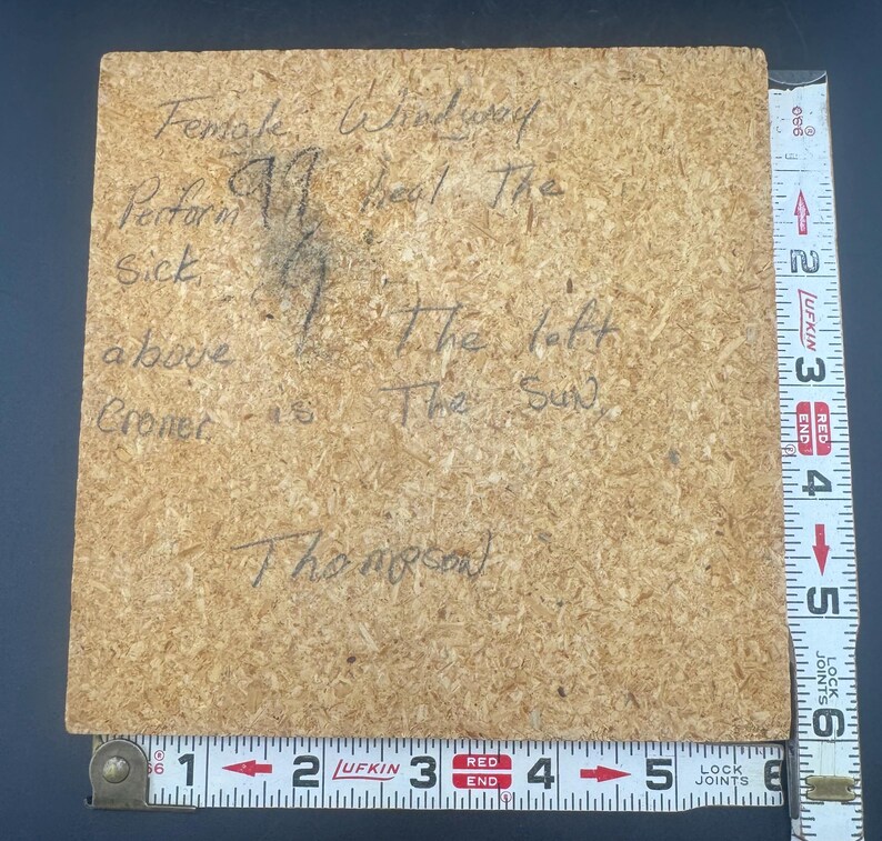Windway Vtg Sand Painting Female Windway Ceremony Healing Ritual Navajo Wind ...