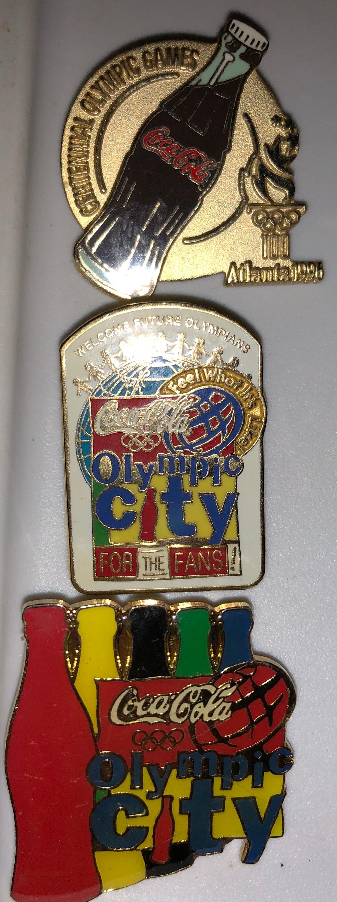 Pin's Coca-Cola JO Nagano 1998 – Jour 11 (15/02/98) – Officiel, Fabriqué En Australie