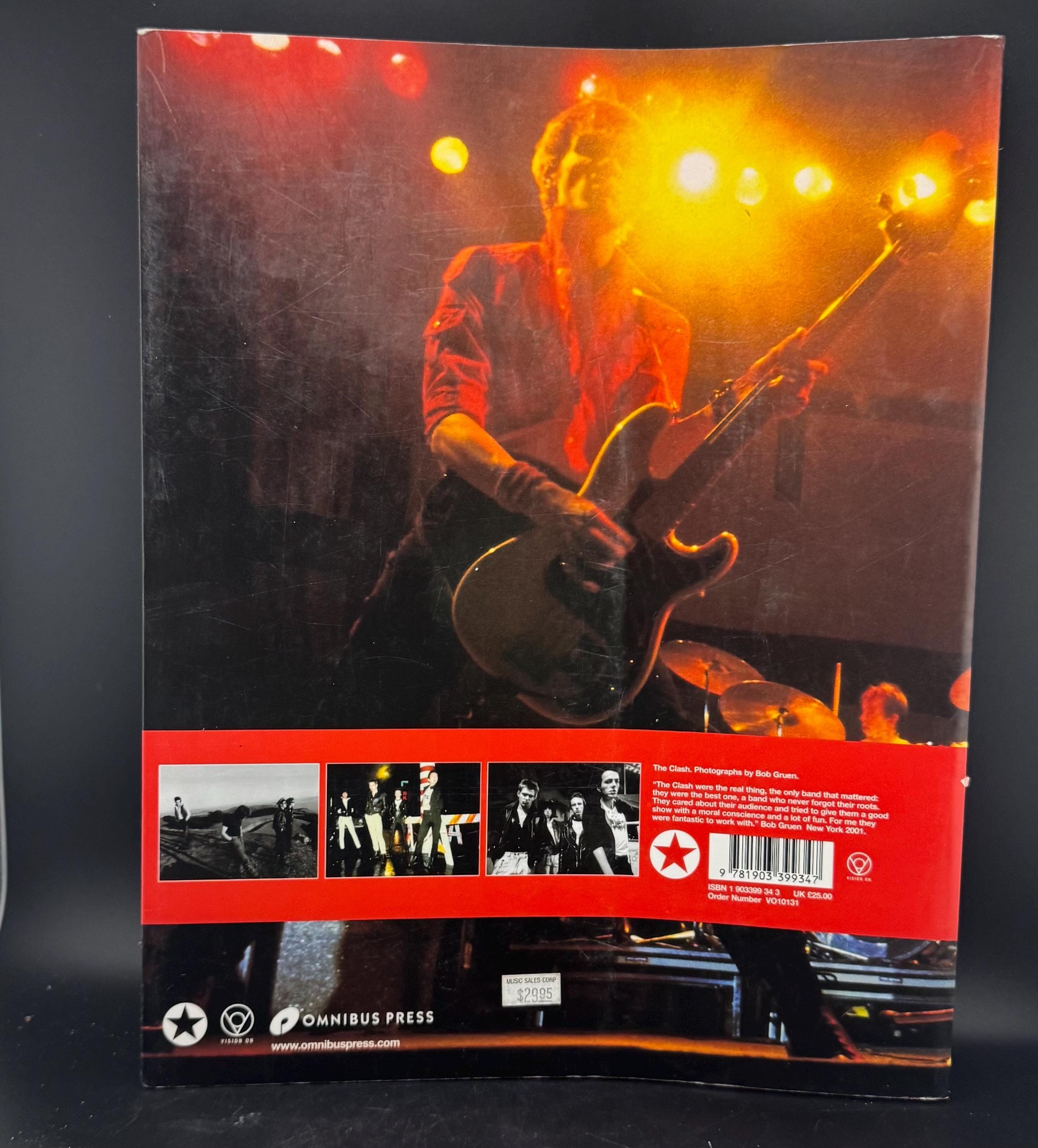 The Clash Photographs by Bob Gruen Music Band Photo Book Punk Rock 
