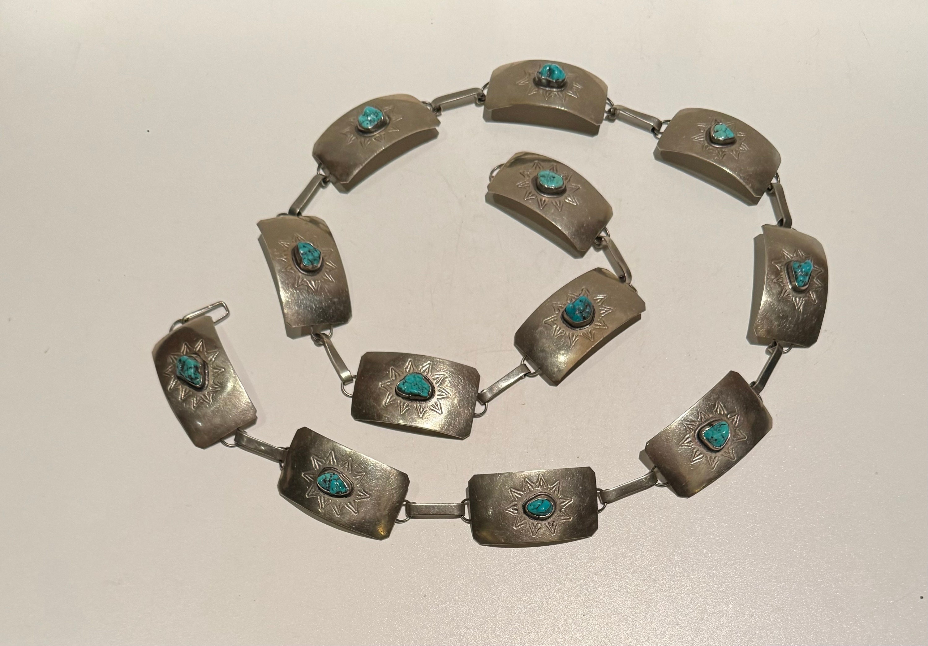Native American Intricate Bugs Bunny Vintage Navajo Sterling Silver Concho Belt Native American Intricate Bugs Bunny Vintage Navajo Sterling Silver Concho Belt