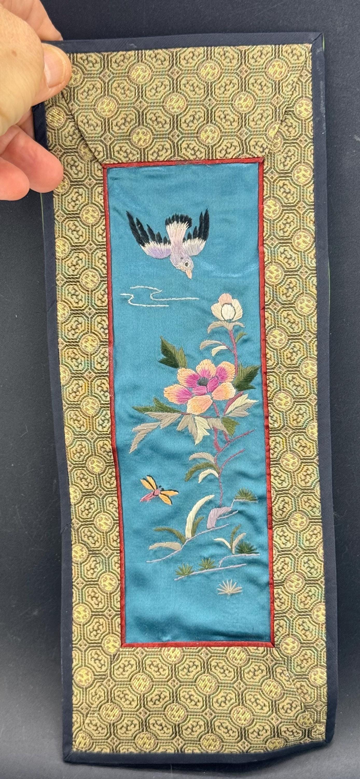 アンティーク中国美術 - VINTAGE 中国のアンティーク刺繍 工芸品 両面 ねこ 猫 刺繍 中国蘇州 絵画