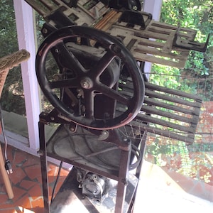 Mid Century Addressograph Industrial Equipment Electric Retro Office Architectural Steampunk Envelope Folding Machine LOCAL PICKUP ONLY