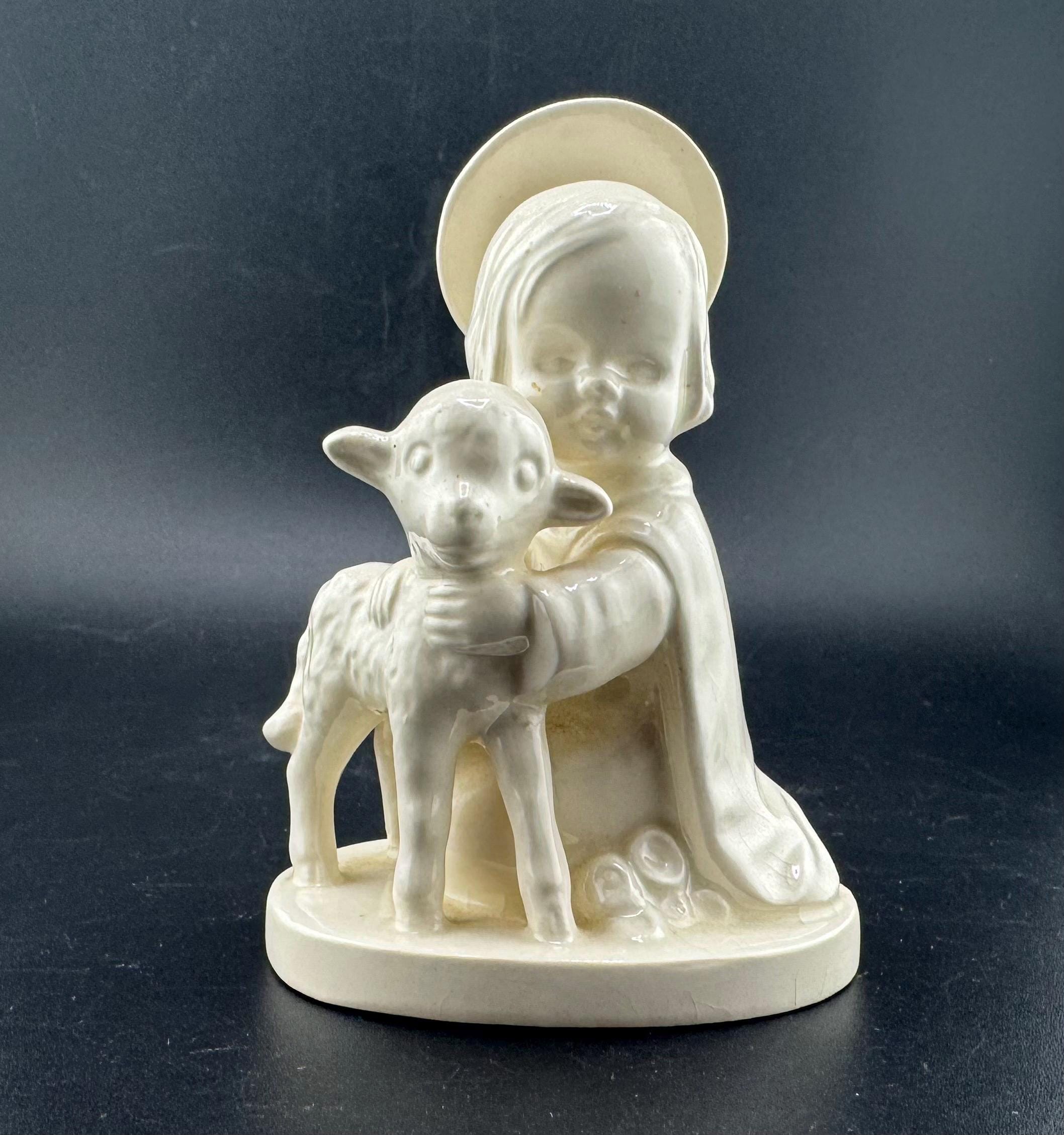 Goebel – Figurine Enfant Jésus En Faïence – Crèche Décorative – 41661011 – Neuf