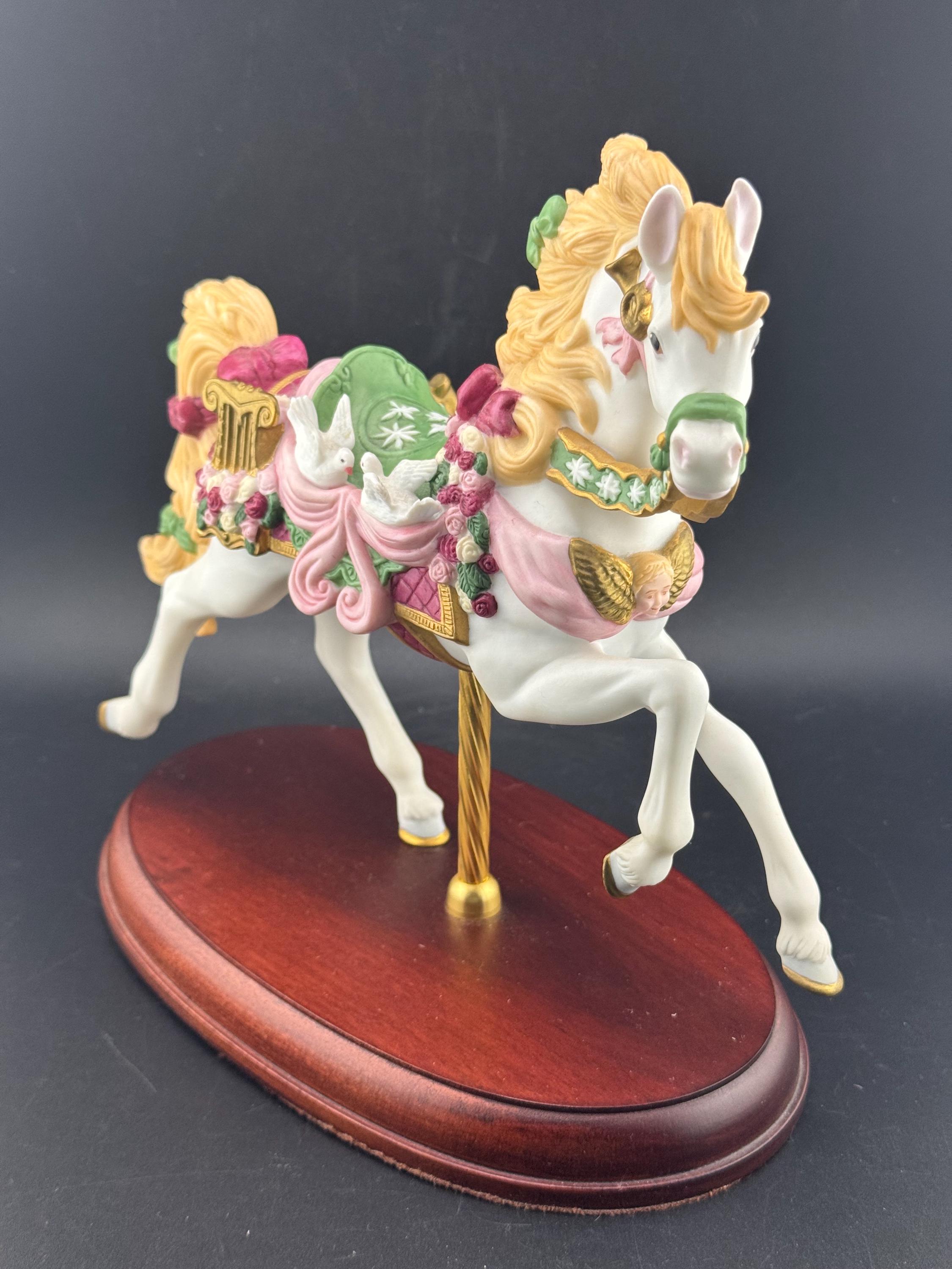 1996年製 レノックス クリスマス カルーセル 馬の像「プランサー
