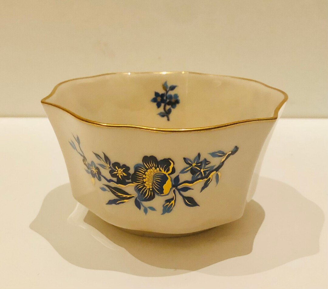 Vtg Lenox Pagoda Fluted Bowl Candy Dish Nut Bowl Trinket Bowl Etsy