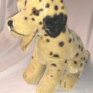 Classic Vintage 1953 Steiff Daly Dalmation Plush Toy Dog Stuffed Animal Adorable Mohair Pooch Doggie Lover Gift 12&quot; Plushie no Collar