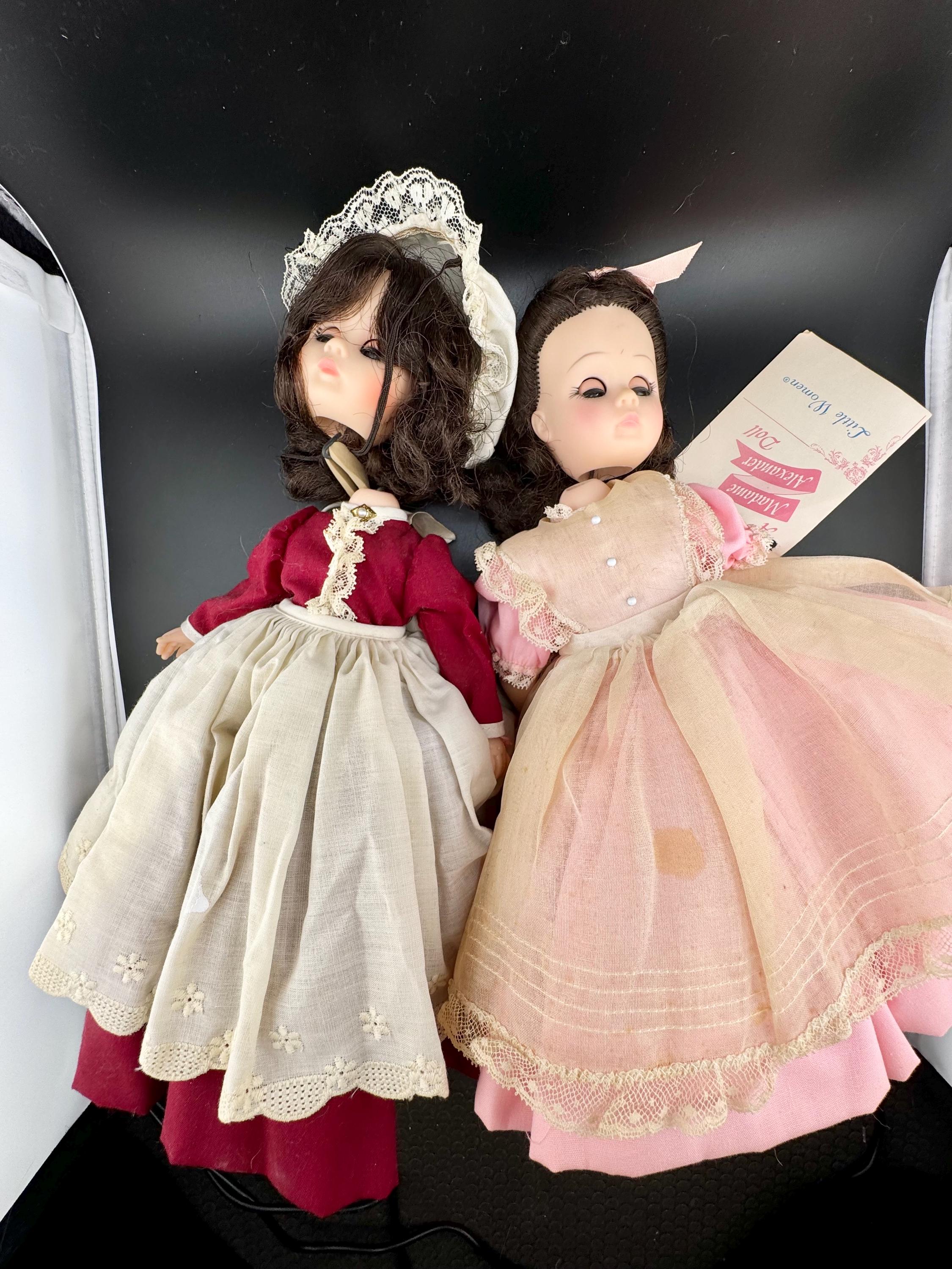 4 Vintage Madame Alexander Little Women Meg Marme Beth Jo