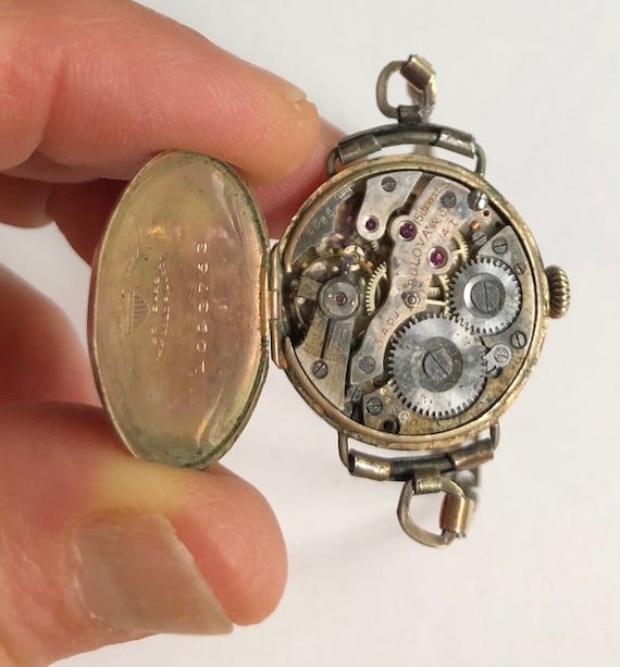 Edwardian Bulova Wristwatch Gold Filled Case Ladi… - image 8