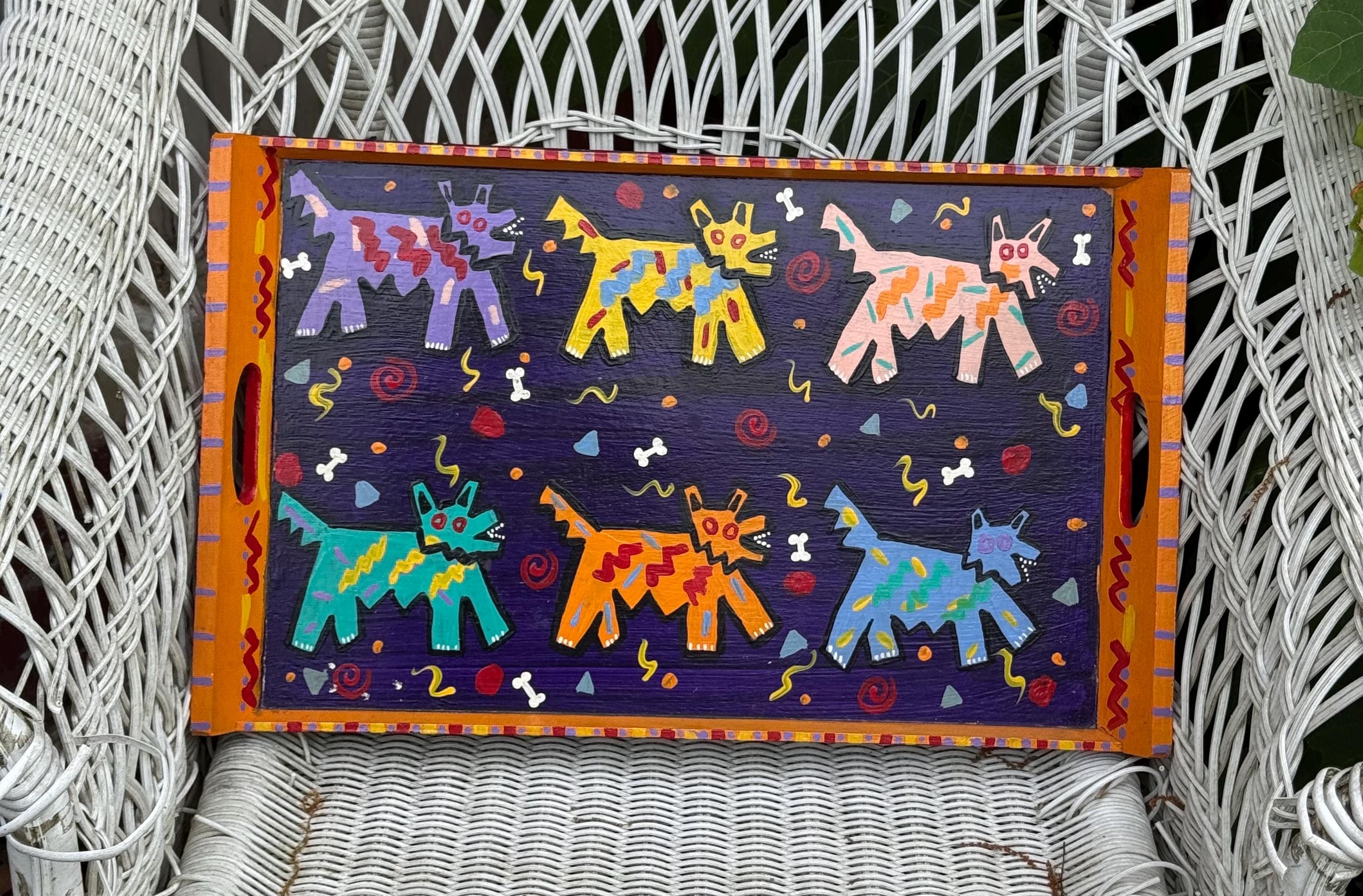 Barking Dog Keith Haring - Etsy Barking Dog Keith Haring - Etsy
